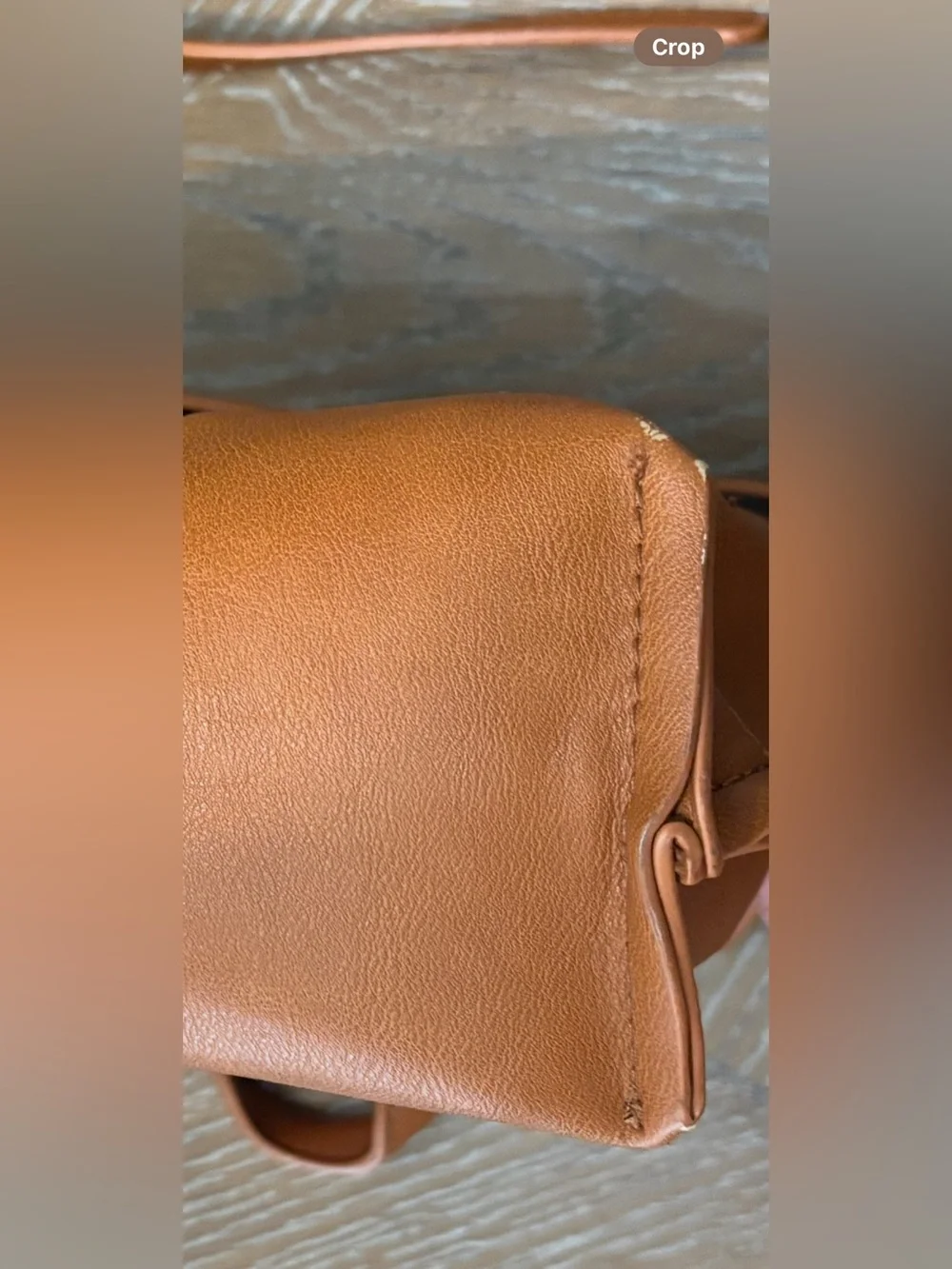 ANTHROPOLOGIE Rio Tote Bag Vegan Leather - Picture 11 of 13
